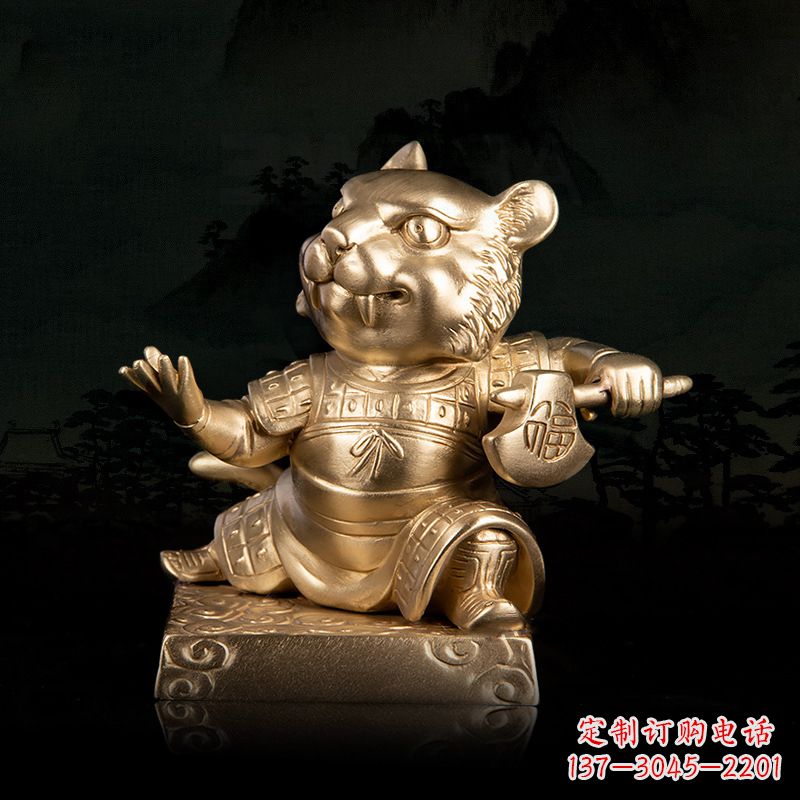 兰州精美铜雕动物摆件