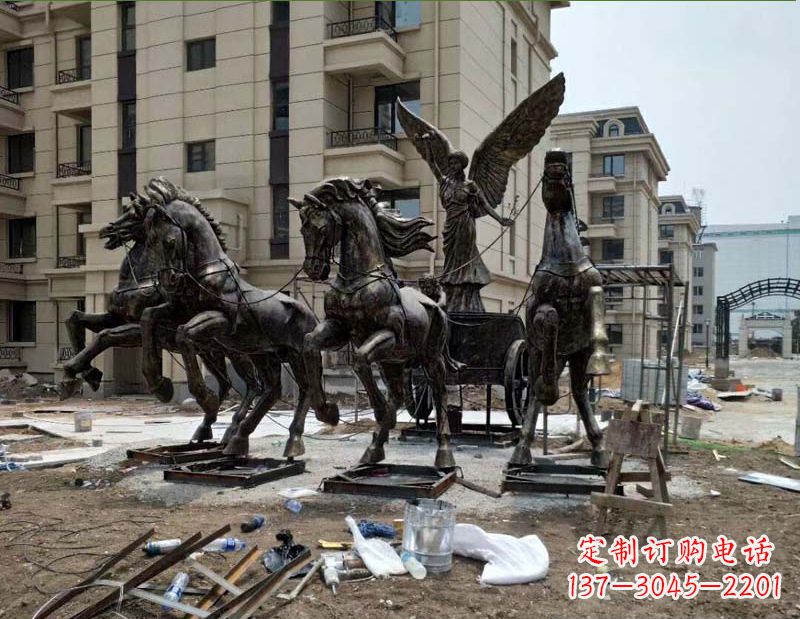 兰州阿波罗铜雕精致的艺术装饰