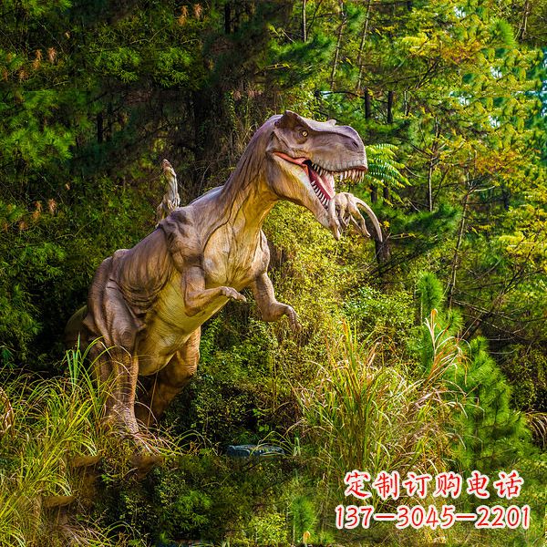 兰州霸王龙动物园恐龙雕塑