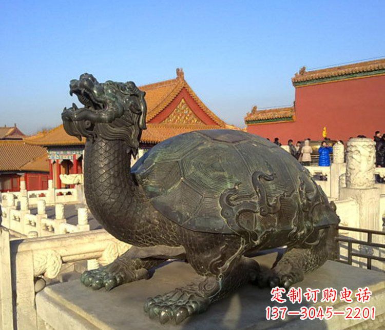 兰州龙之精髓铜雕摆件
