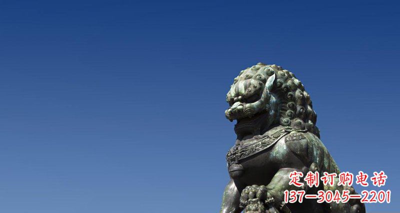 兰州北京青铜狮子