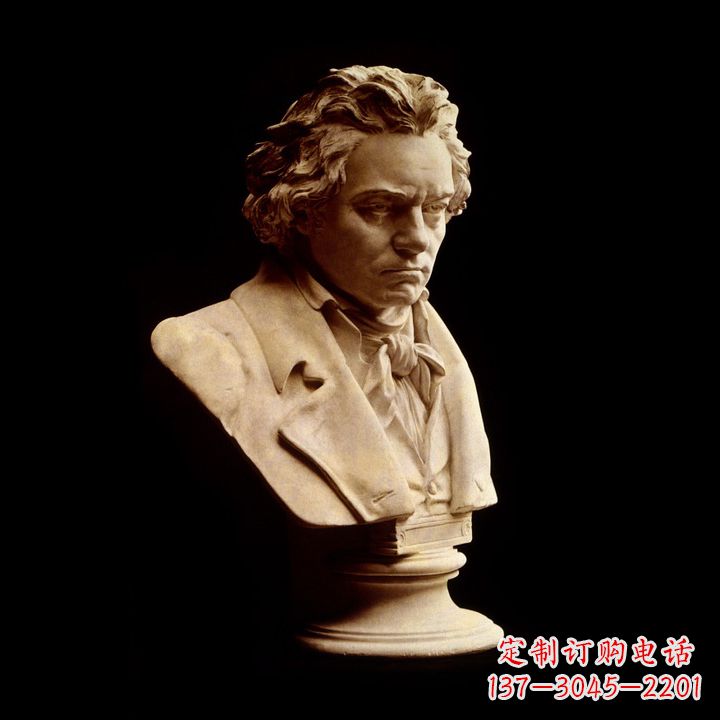 兰州贝多芬钢琴雕塑-世界名人著名钢琴家