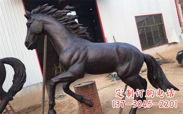 兰州奔马铜雕222