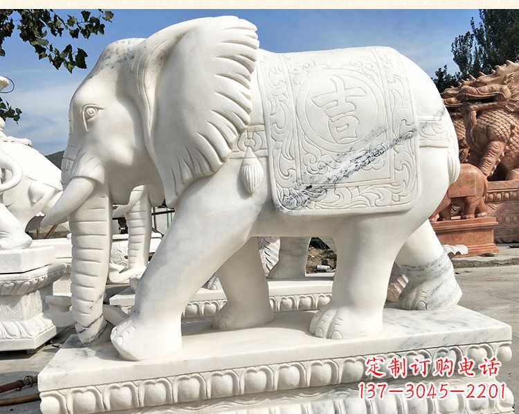 兰州大象石雕