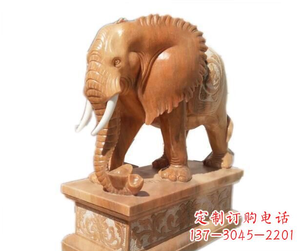 兰州大象石雕