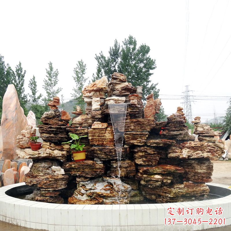 兰州精美假山,点缀您的别墅