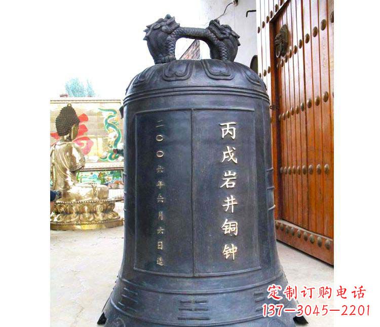 兰州精致古韵铜钟