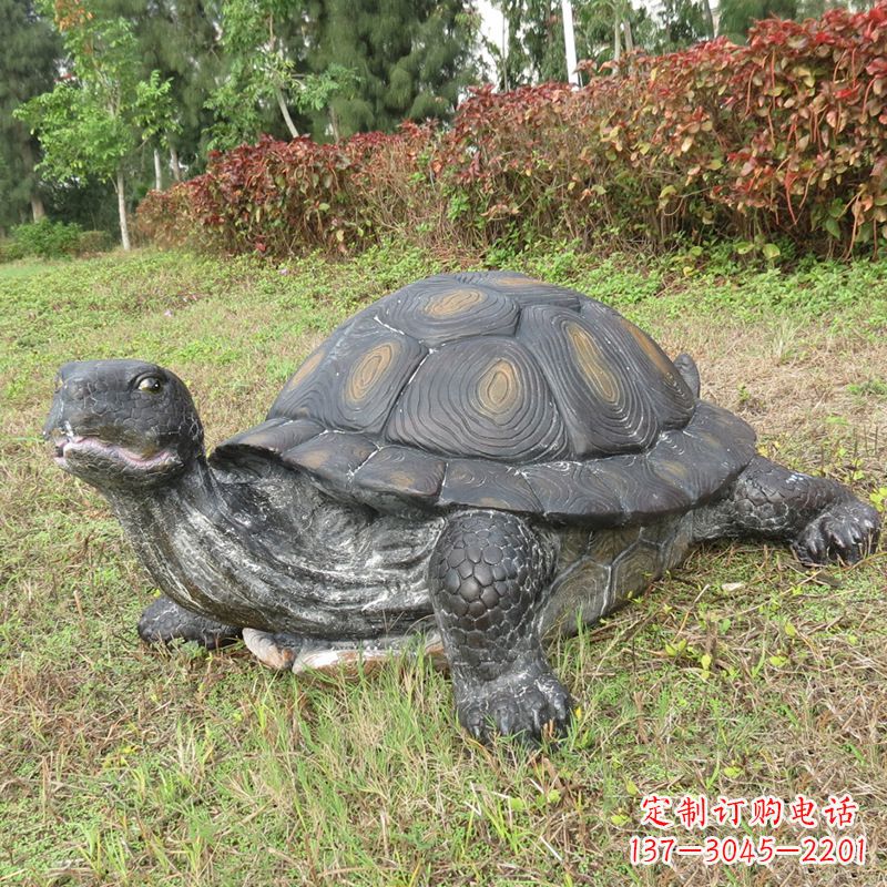 兰州玻璃钢乌龟雕塑传承古老文化