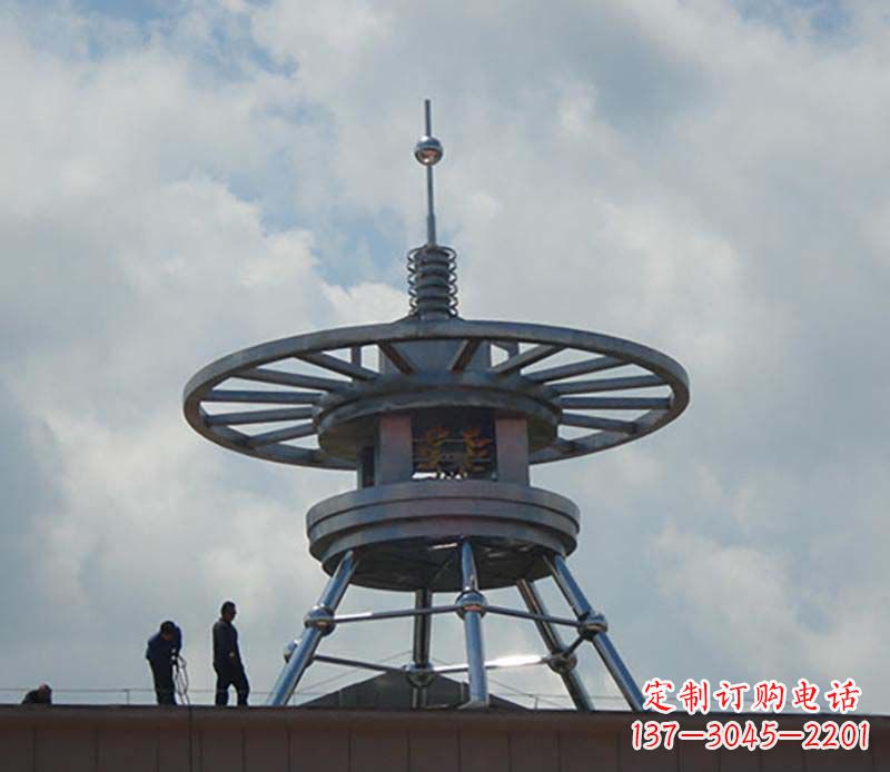 兰州不锈钢避雷针景观雕塑——安全防护与美丽结合