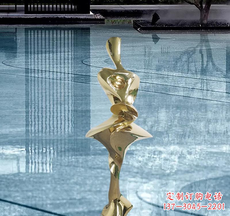 兰州不锈钢材质的人体雕塑