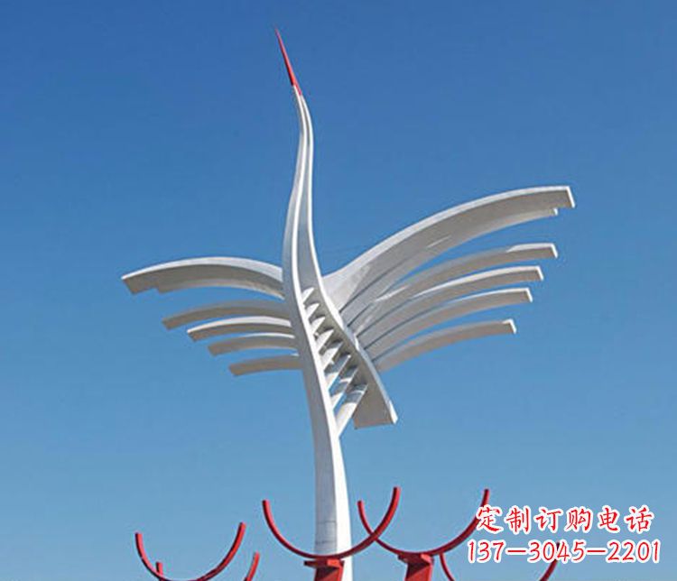 兰州不锈钢大雁雕塑——纪念传统文化的精美艺术品