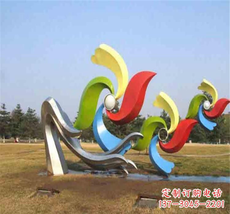 兰州不锈钢风车雕塑