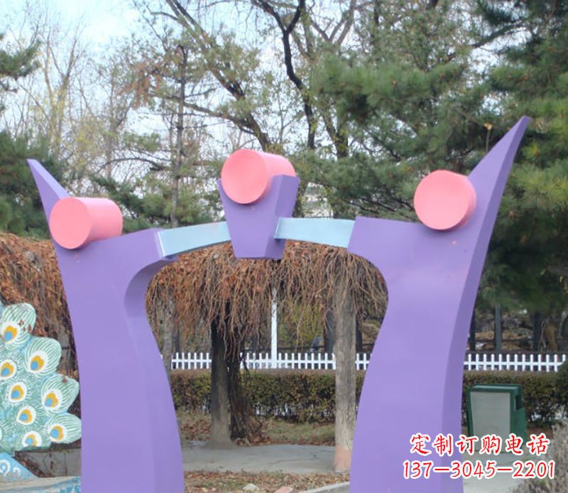 兰州不锈钢公园不锈钢拱门雕塑
