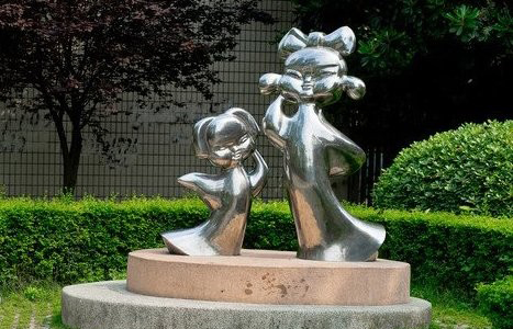 兰州不锈钢古代儿童雕塑让每个孩子都有一个家
