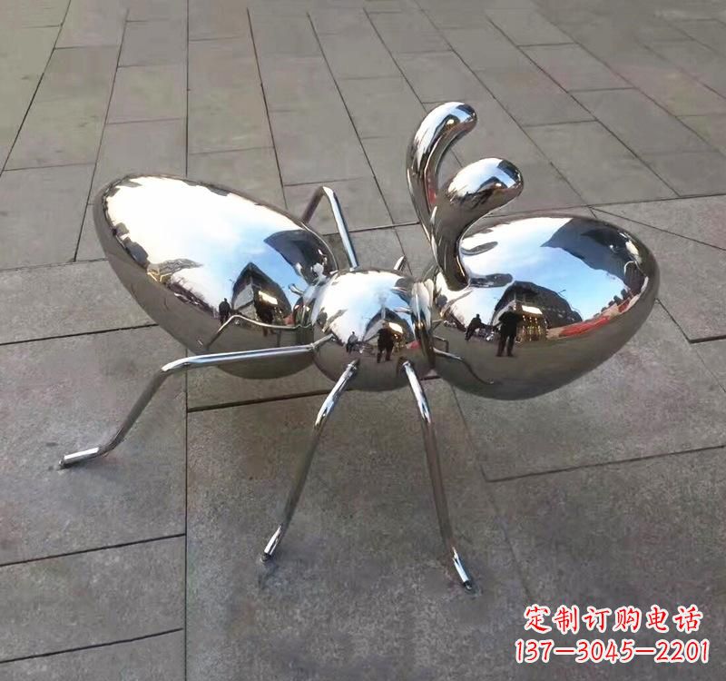 兰州不锈钢广场蚂蚁雕塑