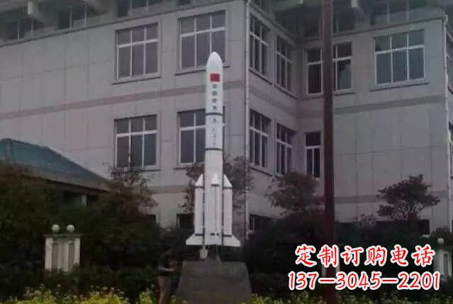兰州不锈钢火箭雕塑给城市带来无限美