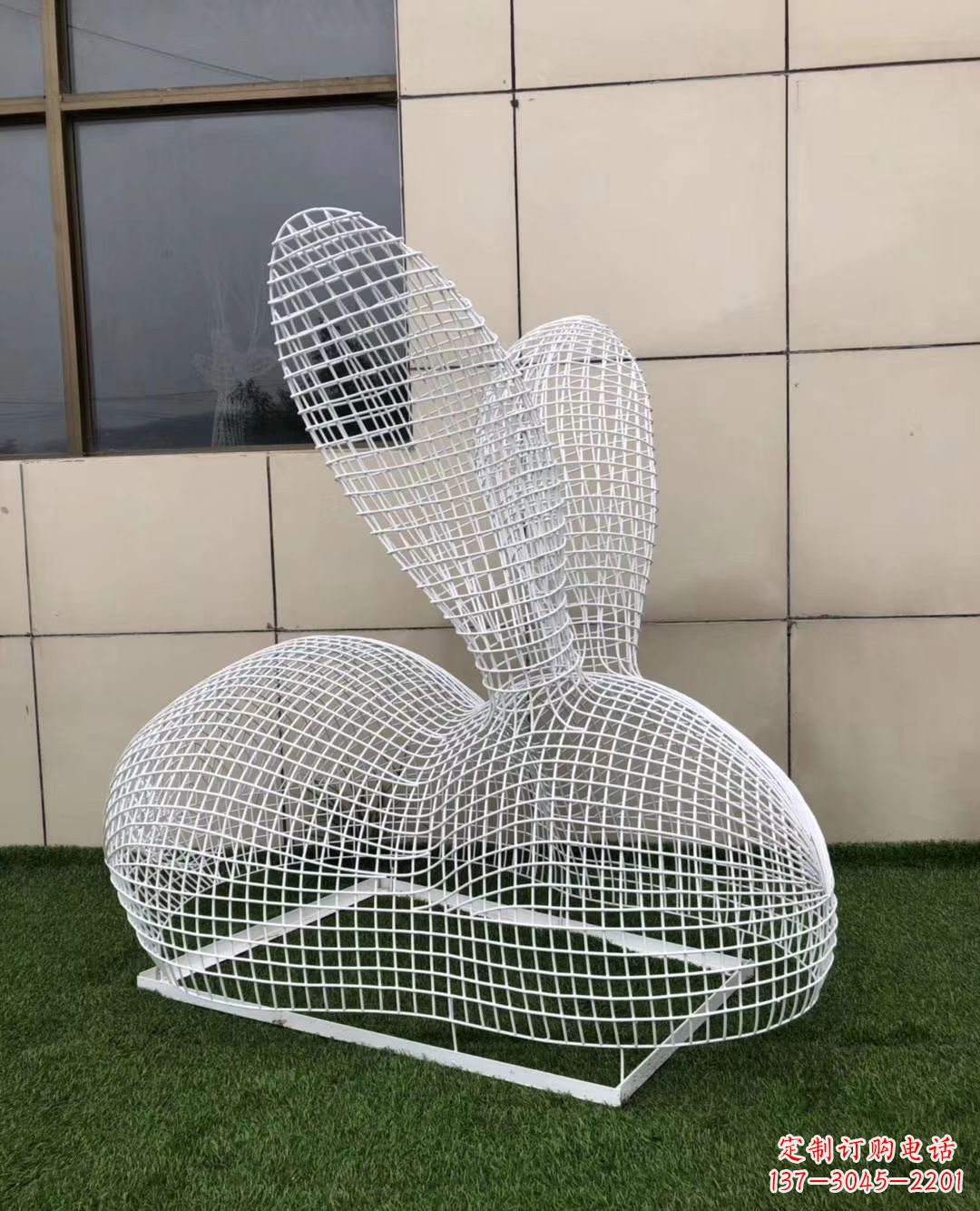 兰州不锈钢镂空动物雕塑精致美观的艺术品