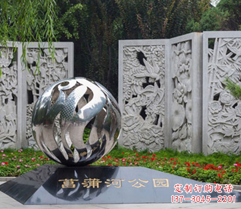 兰州飘带雕塑不锈钢的外部装饰