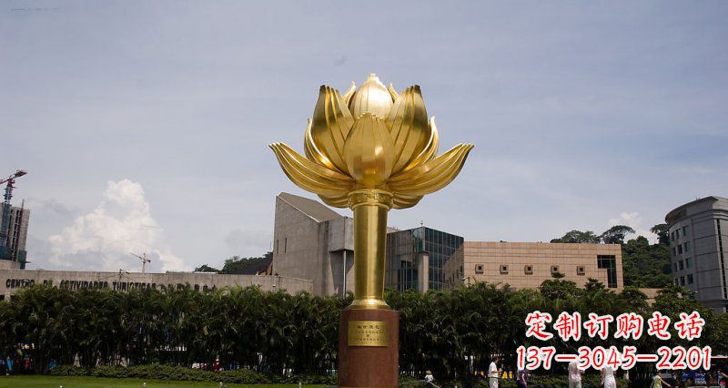 兰州不锈钢盛世莲花广场雕塑