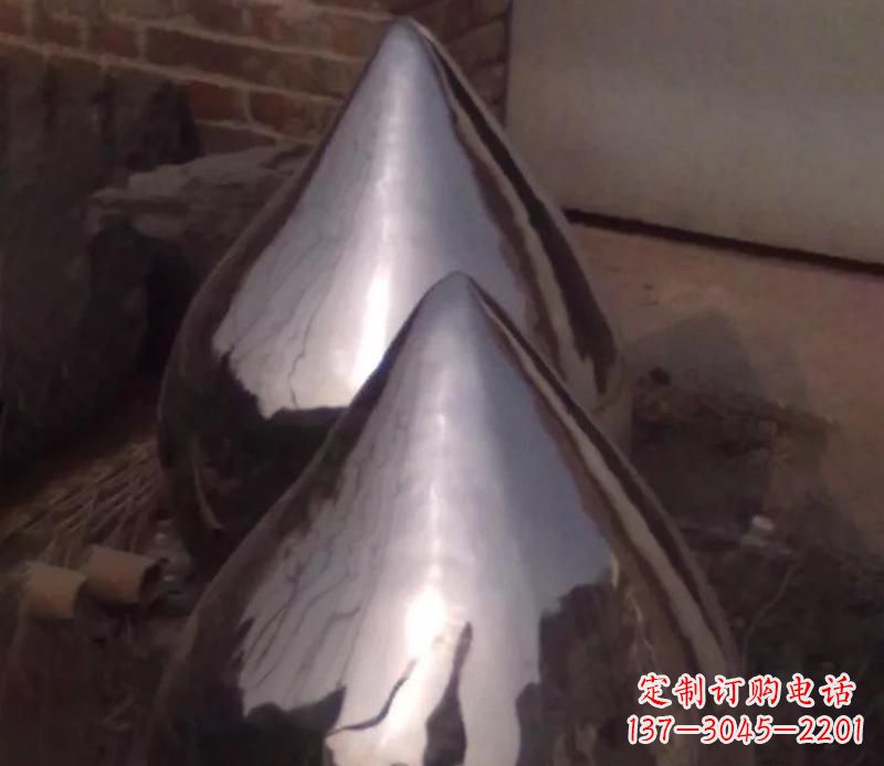 兰州不锈钢水滴雕塑艺术与美的完美结合