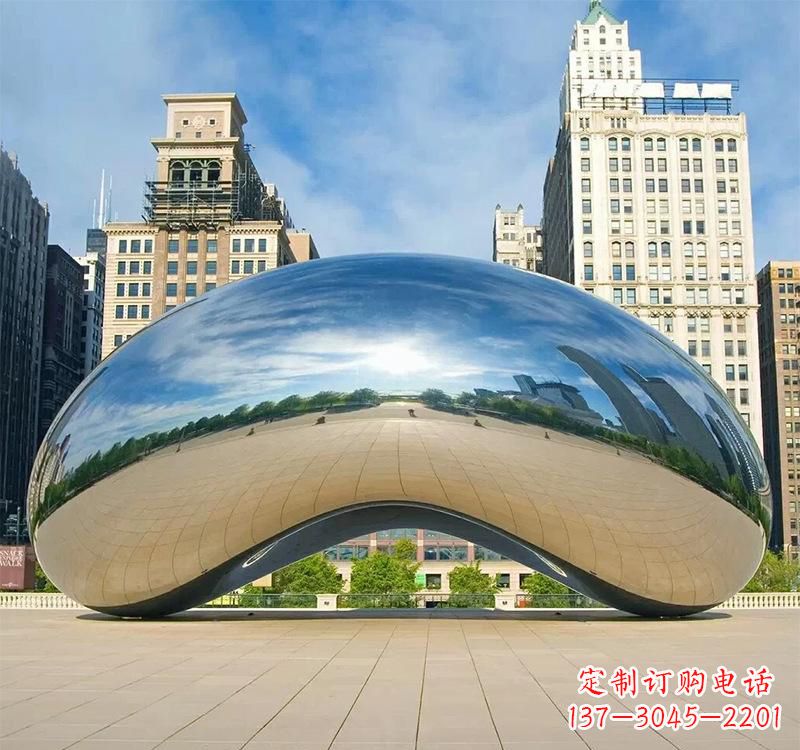 兰州不锈钢水滴艺术雕塑