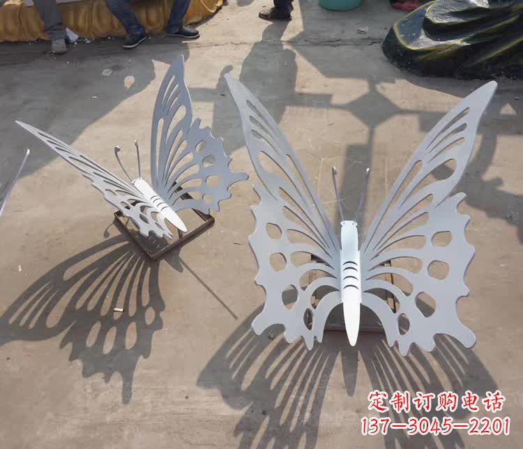 兰州不锈钢铁艺蝴蝶雕塑艺术精灵的魅力