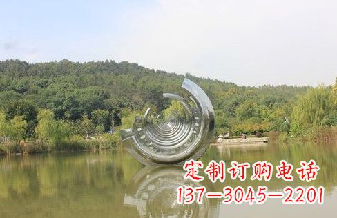 兰州不锈钢园林抽象齿轮雕塑