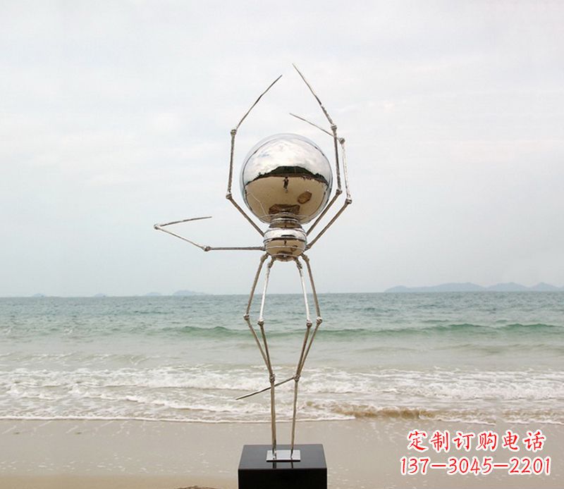兰州不锈钢的蜘蛛侠雕塑