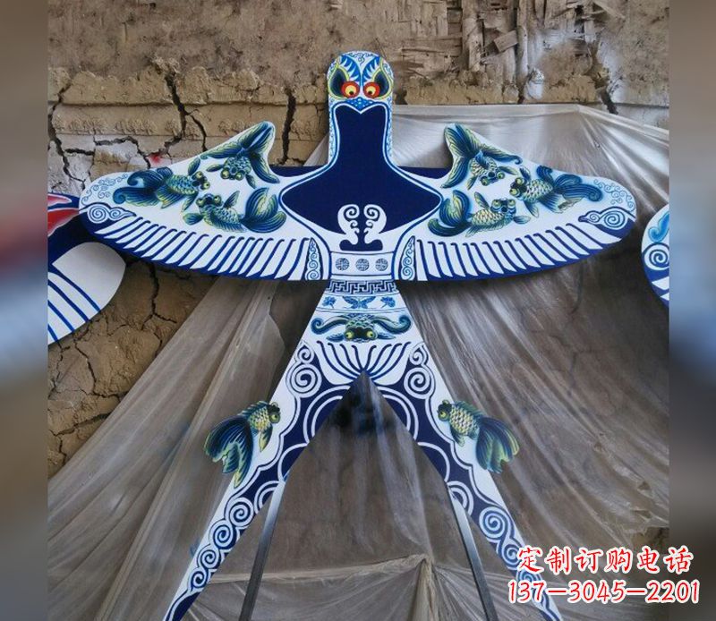 兰州不锈钢蜘蛛侠风筝雕塑的象征