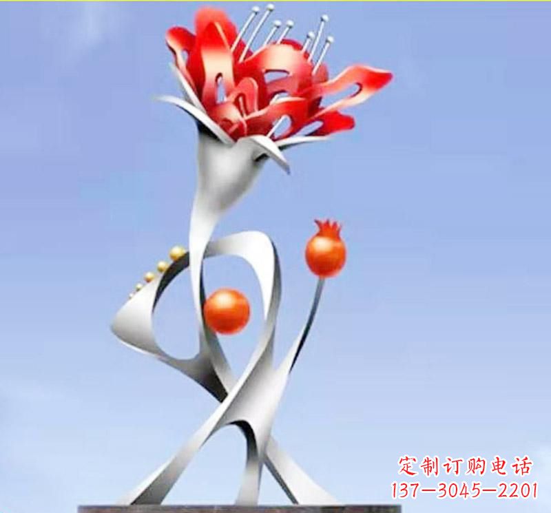 兰州不锈钢莲花雕塑的魅力