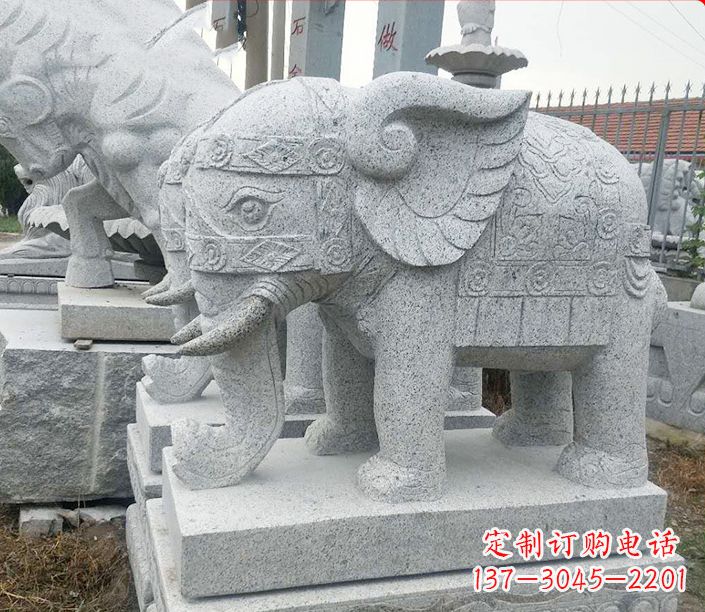 兰州藏传佛教大象雕塑