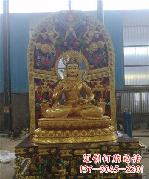 兰州佛像铜雕之美