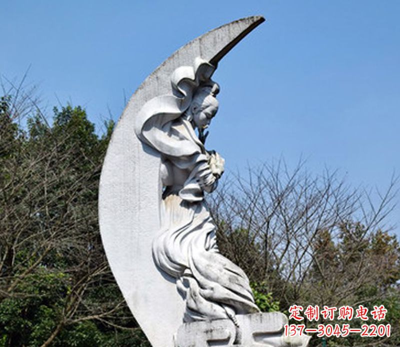 兰州嫦娥奔月传承中国传统文化的雕塑之美
