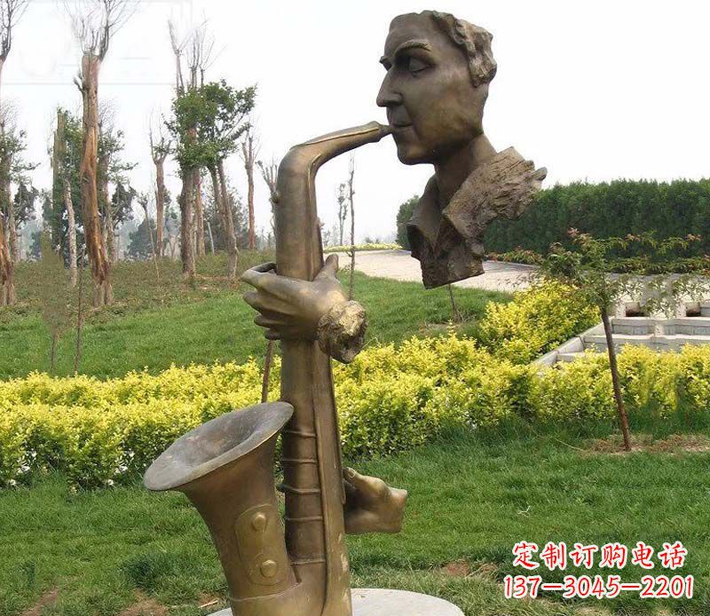 兰州萨克斯雕塑艺术的精美表现
