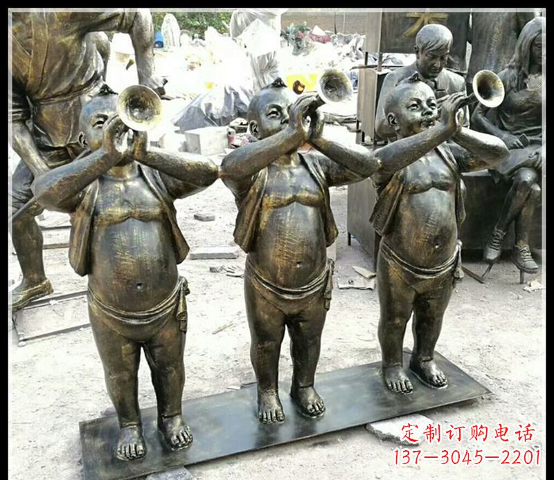兰州儿童雕塑弘扬传统文化