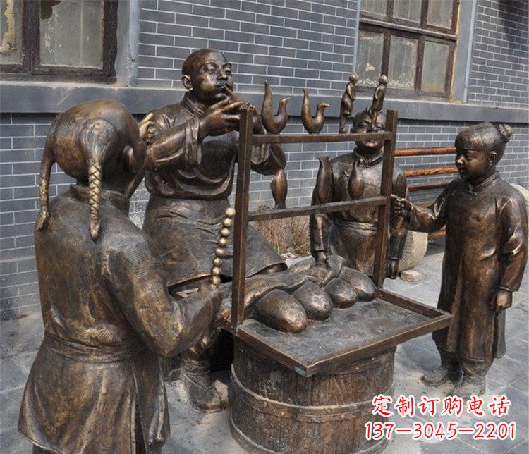 兰州糖人雕塑——街边温馨的小情调