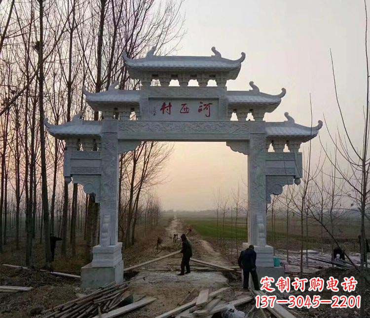 兰州牌坊雕塑——记忆中的美丽家乡