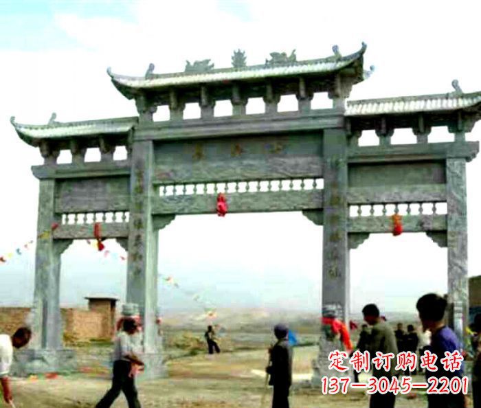 兰州该牌坊雕塑