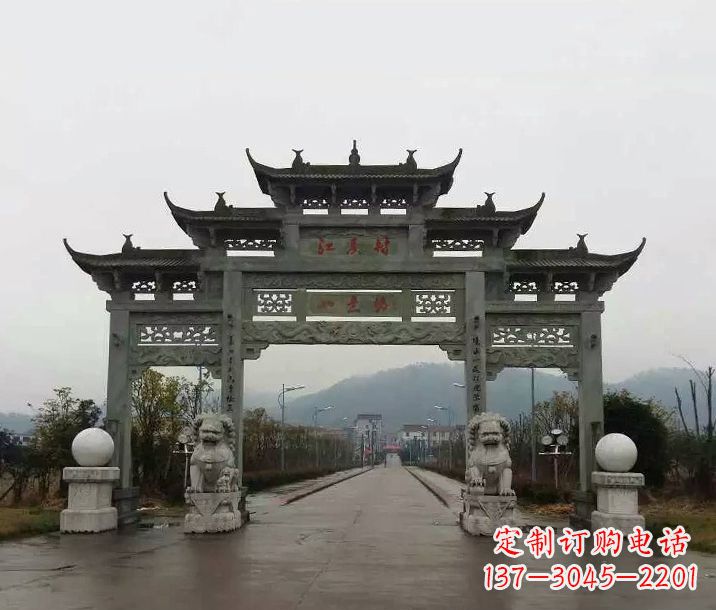 兰州牌坊石雕传承民间文化