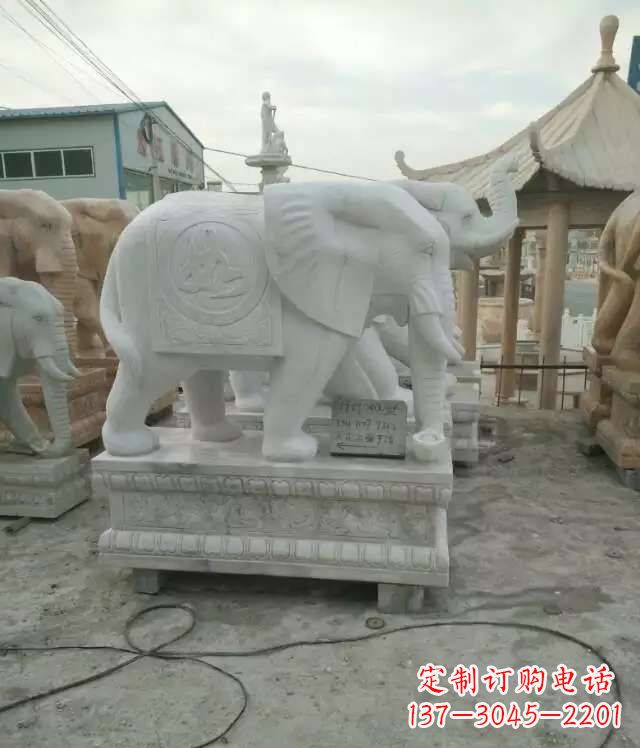 兰州大理石大象——雕塑之美
