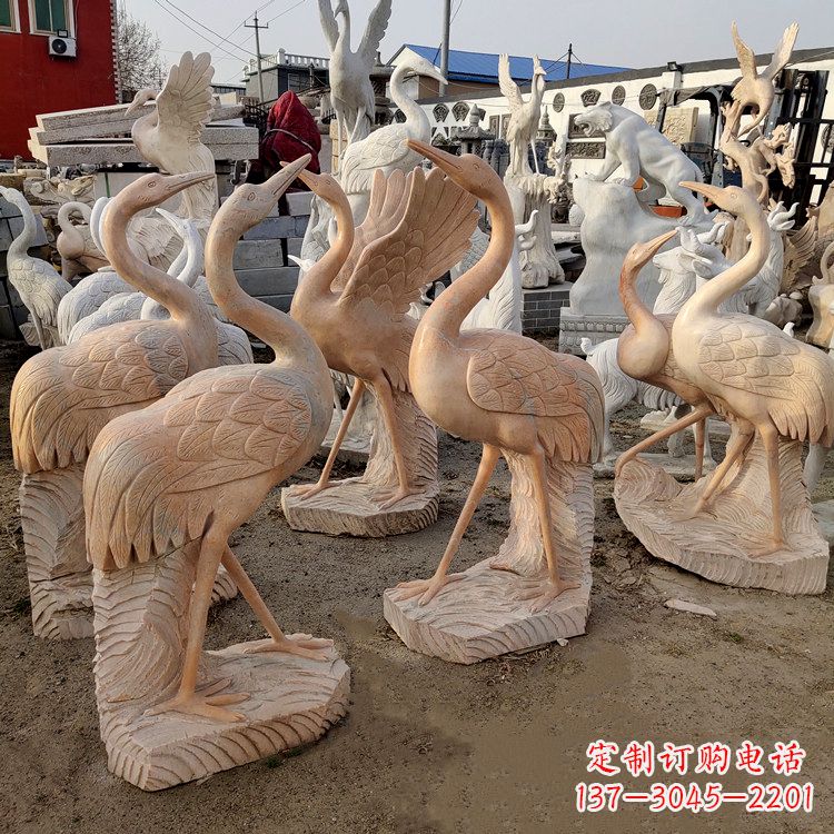 兰州仙鹤雕塑艺术的经典之作