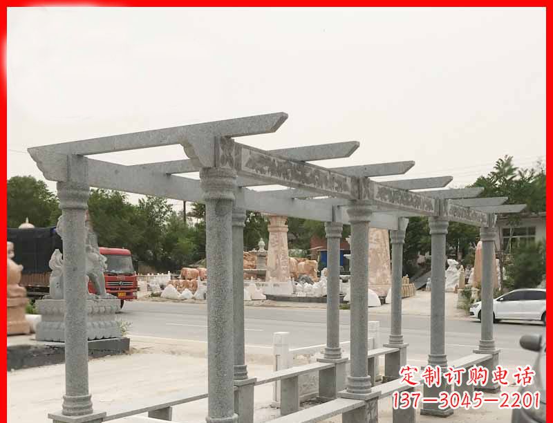 兰州大理石公园石雕长廊高端定制雕塑
