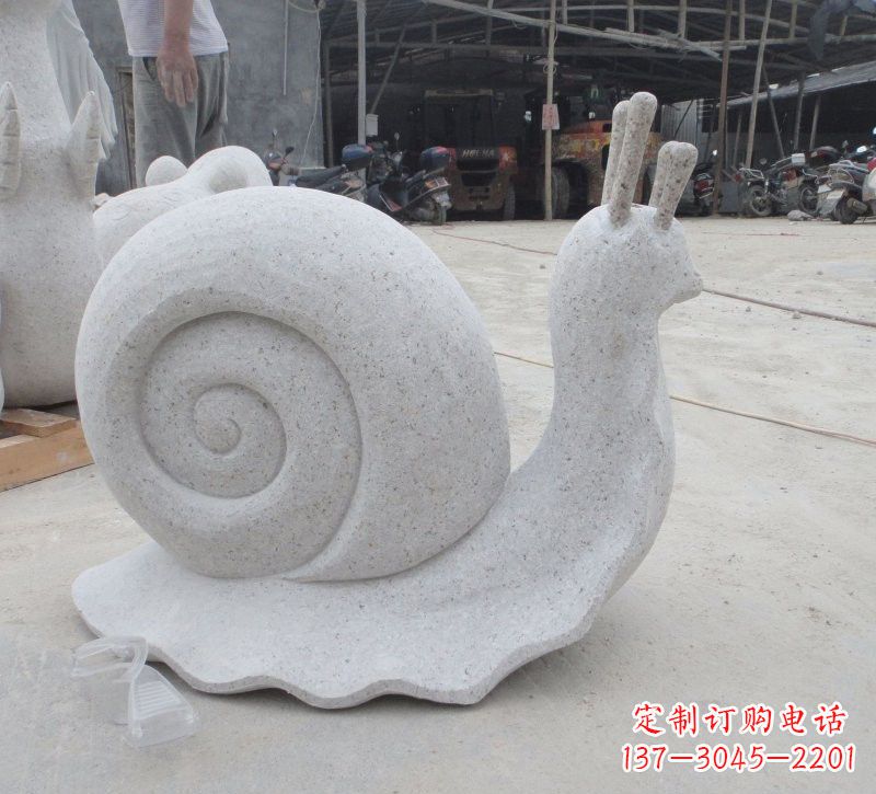 兰州大理石蜗牛雕塑