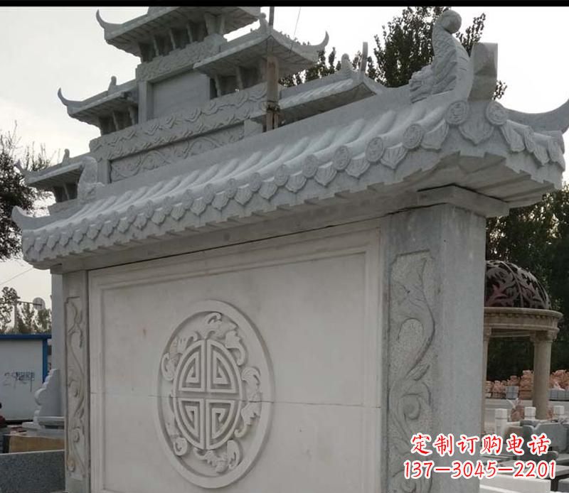 兰州精美大理石影壁雕塑