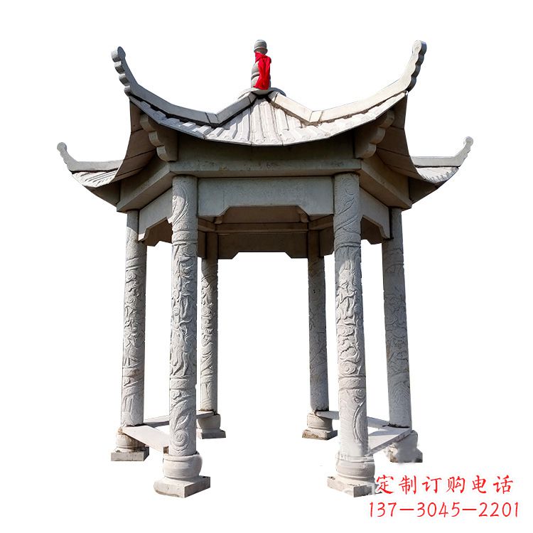 兰州中领雕塑大理石凉亭雕塑