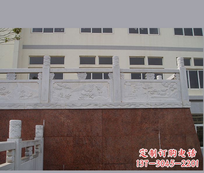 兰州精致美观的大理石栏板雕塑
