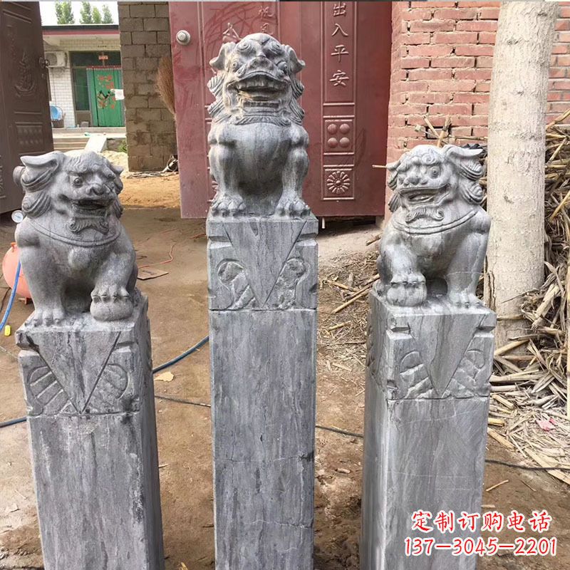 兰州大理石马雕塑
