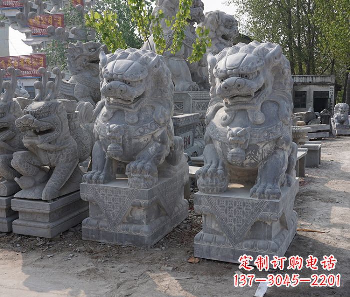兰州大理石狮子雕塑