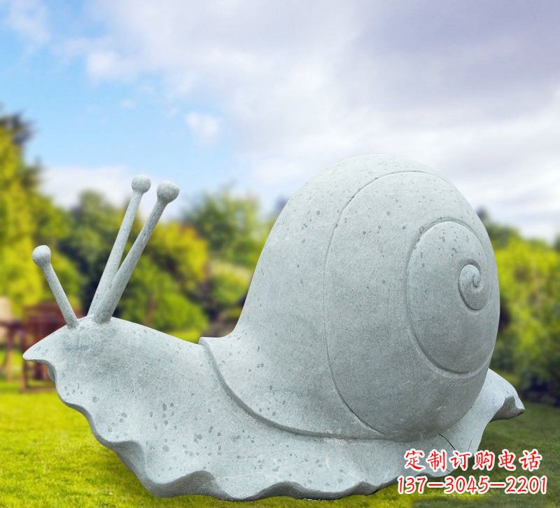 兰州大理石蜗牛雕塑