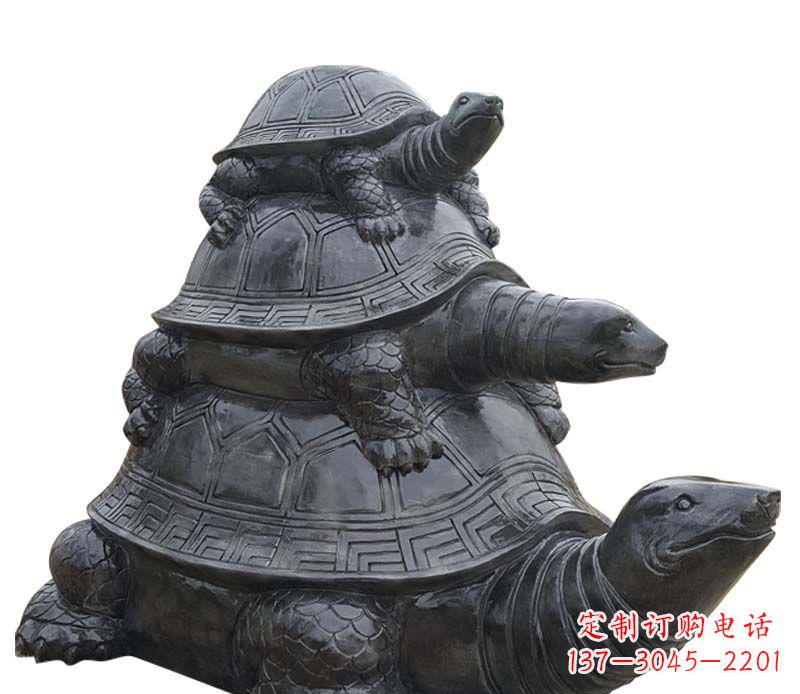 兰州高品质大理石乌龟母子石雕